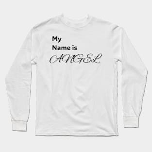 Angel Long Sleeve T-Shirt